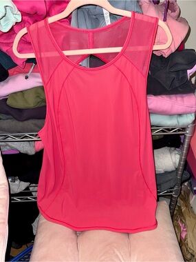 Lululemon Raspberry Pink Sculpt Tank top - 10/12